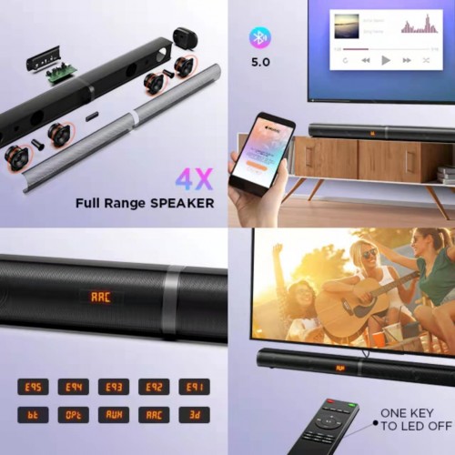 Bomaker Tapio III Creative Stage V2 2.1 Soundbar with Subwoofer
